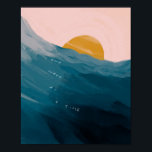 「一度に一つの波」 ポスター<br><div class="desc">モルガン・ハーパー・ニコルズが制作・設計</div>