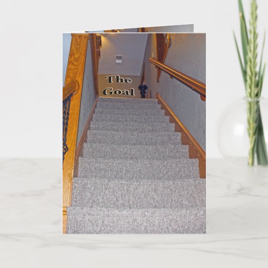 一度に一歩 カード (正面)