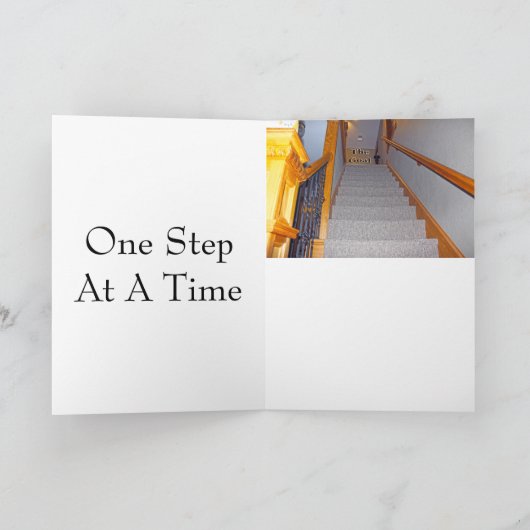 一度に一歩 カード (内部)