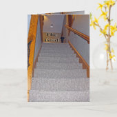 一度に一歩 カード (黄色い花)