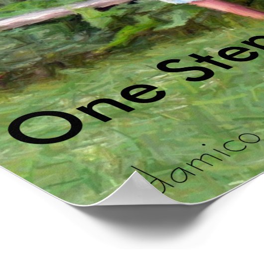 一度に一歩 ポスター (角)