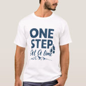 一度に一歩 Tシャツ (正面)