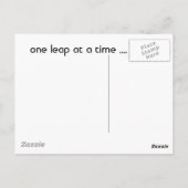 一度に一躍 ポストカード (裏面)