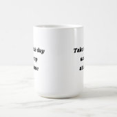 一度に毎日取得1つのコップのコーヒー・マグ コーヒーマグカップ (中央)