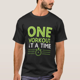 一度に1つのトレーニング Tシャツ