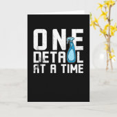 一度に1つの詳細を詳述する車 カード (黄色い花)