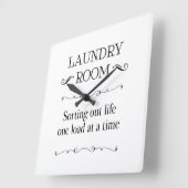 一度に1つの負荷で寿命を並べ替えおもしろいる スクエア壁時計 (傾斜)