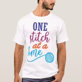 一度に1ステッチ Tシャツ (正面)