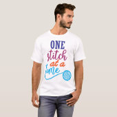 一度に1ステッチ Tシャツ (正面フル)