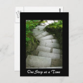 一度に1ステップ ポストカード (正面/裏面)