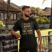 一度に1フレーム – フィルムエディタ Tシャツ