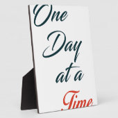 一度に1日 フォトプラーク (側面)