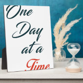 一度に1日 フォトプラーク (側面)