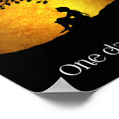 一度に1日（12ステップ回復女性） ポスター (角)