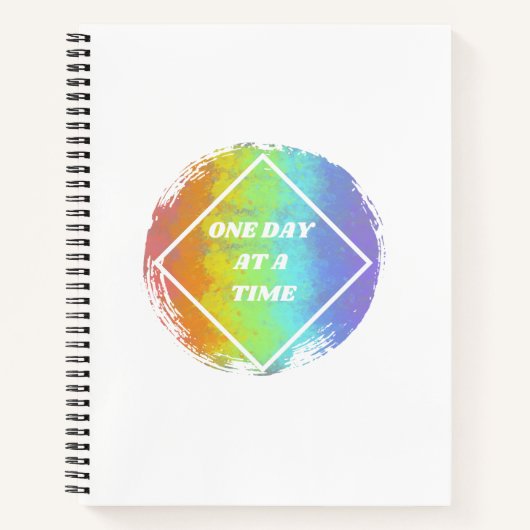 一度に1日 – NA ノートブック (正面)