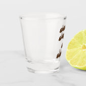 一度に ショットグラス (左)