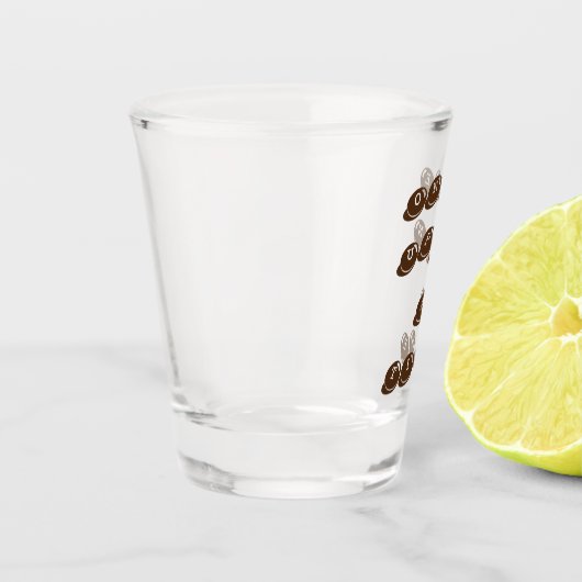 一度に ショットグラス (左)