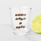 一度に ショットグラス (正面)