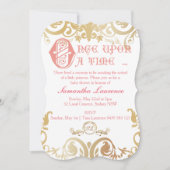 一度に 招待状 (正面)