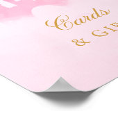 一度のおとぎ話の城のカードとギフト ポスター (角)