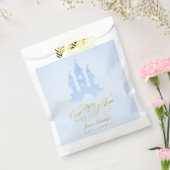 一度のおとぎ話の城の男の子の赤ちゃんシャワー フェイバーバッグ (封をした状態)