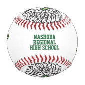 一度のチーフテン、常にチーフアンNRHS野球 野球ボール (裏面)
