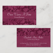 一度のプロファエレガントイル/名刺 名刺 (正面/裏面)