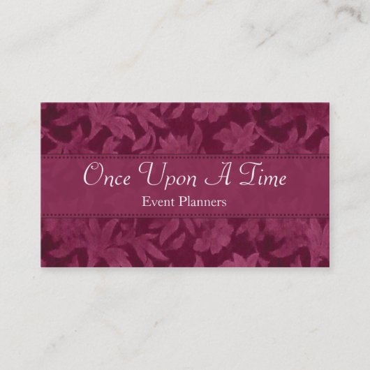 一度のプロファエレガントイル/名刺 名刺 (正面)