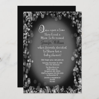 一度の時間に赤ちゃんシャワー招待状 招待状