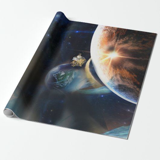 一度の時間を包む紙 ラッピングペーパー (アンロールド)