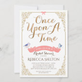 一度の時間招待状5 x 7ブライダル誕生日ベビー 招待状 (正面)