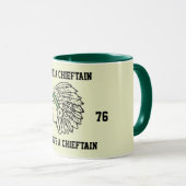 一度の首長 – 常に首長 – クラス マグカップ (正面右)