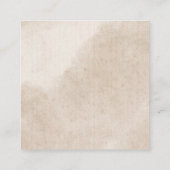 一度はウッドランドのおむつラッフル エンクロージャーカード (裏面)