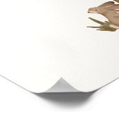 一度はウッドランドのベビーを歓迎 ポスター (角)