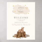 一度はウッドランドのベビーを歓迎 ポスター (正面)