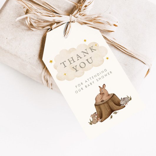 一度はウッドランド・ストーリーブックに好意を ギフトタグ