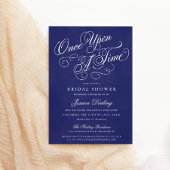 一度はシャワー招待状青王室の 招待状