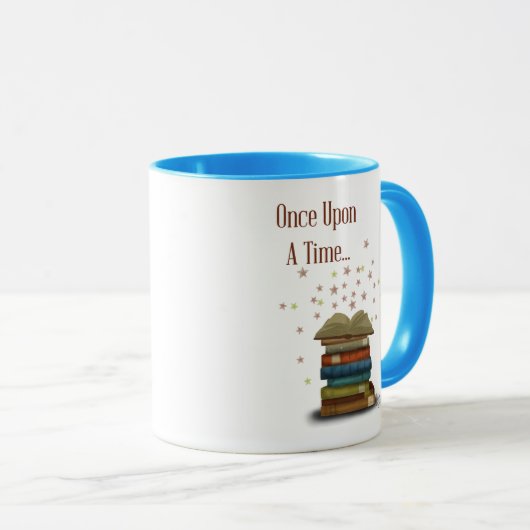 一度はタイムブックに マグカップ (正面右)