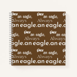 一度はワシ、常にワシ。アー感動的ト ノートブック