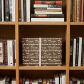 一度はワシ、常にワシ。コーヒータイポグラフィ ラッピングペーパー