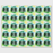 一度は反政府勢力が常に青い反政府勢力 ラッピングペーパー (フラット)