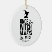 一度は魔女 セラミックオーナメント (右)