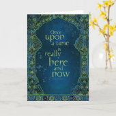 一度は… カード (黄色い花)