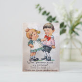 一度も女の子にキスしたことないの? ポストカード (スタンド正面)