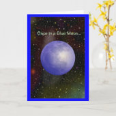 一度ブルームーンの挨拶状で カード (黄色い花)