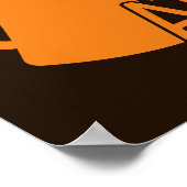 一度生き延びに1本のビールを飲む父親 ポスター (角)