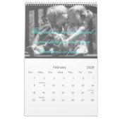 一度花嫁に私の生命のための… カレンダー (2月 2026)