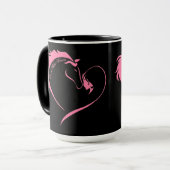 一度野生のハート-マグ マグカップ (正面左)