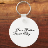 一度、二度恥ずかしがり屋 キーホルダー (正面)