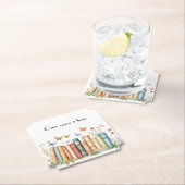 一度、双子のおとぎ話の本に ペーパーコースター (インサイチュ)